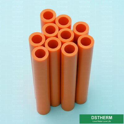 Leiten Ppr-Rohr-orange Farbpolypropylen-gelegentliche Art C Ppr das kalte und Heißwasser, das Ppr-Rohr liefert