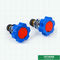 Blaue Farbe- Plastik-Ppr-ABS Griff für Absperrventil-Oberteile mit Messingpatronen