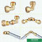 Kundengebundene Messinginstallationen Logo Brass Colors PEX schrauben Installations-mittleres Gewicht
