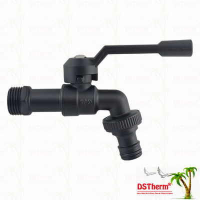 Heavy Duty Classic Aluminum Handle Bibcocks Spigot Valve Water Tap 1/2"*3/4"-1"*3/4"