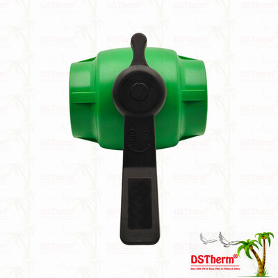 PPR Kugelhahn mit vollem Durchgang und Messingkartusche für PPR-Rohr 20-63 mm, anpassbar