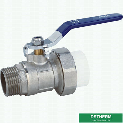 Verbands-Kugelventil-starke Qualitäts-Wasserstrom-Hochdrucksteuerung Ppr männliche