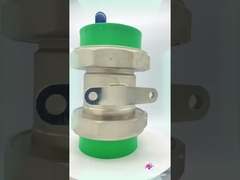 90 mm PPR-Doppelverbindungs-Kugelhahn PN25, korrosionsbeständig