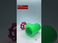 Verdecktes Absperrventil mit längerem Griff, mehrfarbig, wärmeisoliert