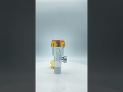Quick Open Brass Angle Valve Wall Mounted For Home