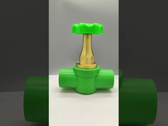 Luxus Kupfer-Kunststoff PPR Kugelventil Korrosionsbeständig Hochdruckniveau