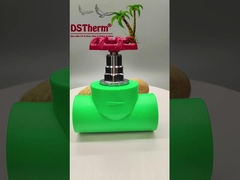 PPR-Schwerlast-Stoppventil Kugelventil Durchfluss einstellen Kryogene Behandlung Pass Sitzprüfung 20-110mm