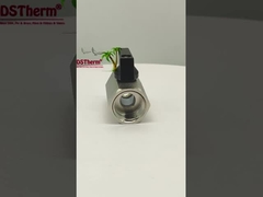 Nickelplattierte Mini-Kugelventile für Sanitäranlagen 1/2