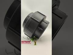 Ppr Schwarz Kunststoff Union für Rohrleitungssystem anpassbar Haltbarkeit Chemikalienbeständigkeit