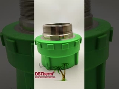 PPR Männliche Garnkopplung Kunststoff PPR Rohrbefestigungen 75 * 2 1/2 