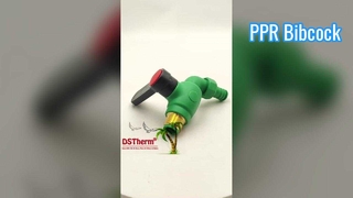 PPR Bibcock-Ventil, auslaufsichere Sanitärlösung