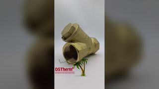 Y-Filterventil aus Messing