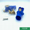 Kundengebundene Messinginstallationen des Rohr-PEX mit Plastikkasten-Dia 105 Grad stoßen