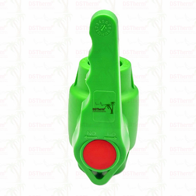 PPR-Kugelventil aus Kunststoff mit Wellenhandgriff und Messingkugel ergonomischem Wellenhandgriff 20-63 mm