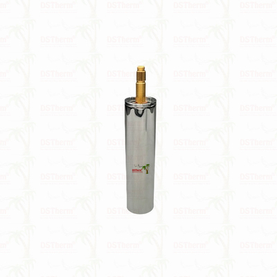 Chromplattierte Ventilpatrone mit Erweiterungshülle 1/2" - 1"