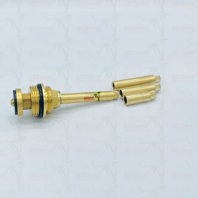 Chromplattierte Ventilpatrone mit Erweiterungshülle 1/2" - 1"