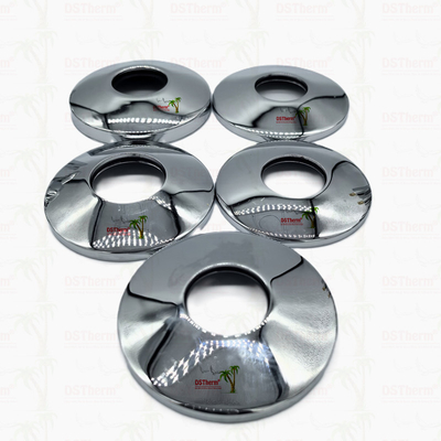 Chromplattierte Ventilpatrone mit Erweiterungshülle 1/2" - 1"