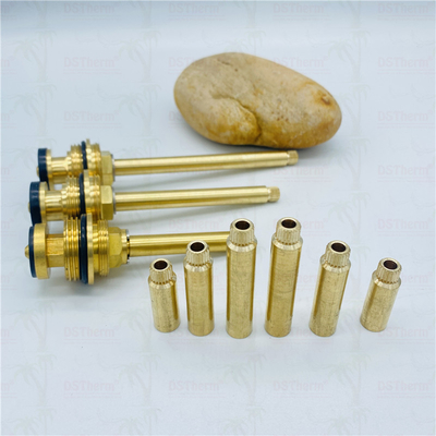 Chromplattierte Ventilpatrone mit Erweiterungshülle 1/2" - 1"