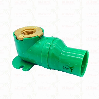 PEX-Fittings Blau PEX Ellbogen Korrosionsbeständig Flexible Installation angepasste Farbe