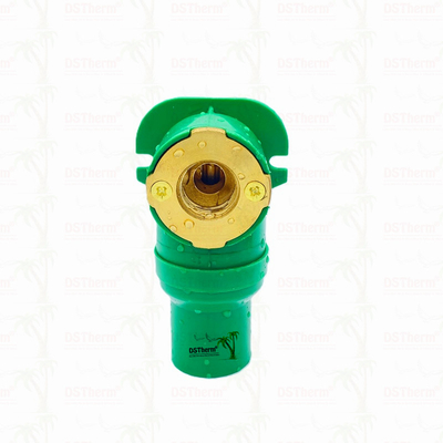 PEX-Fittings Blau PEX Ellbogen Korrosionsbeständig Flexible Installation angepasste Farbe