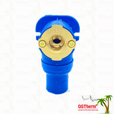 PEX-Fittings Blau PEX Ellbogen Korrosionsbeständig Flexible Installation angepasste Farbe