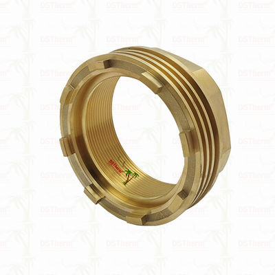 Messing Gewindehülsen mit Innen- und Außengewinde CW617N für Ventile, höhere Wärmeleitfähigkeit, Korrosionsbeständigkeit