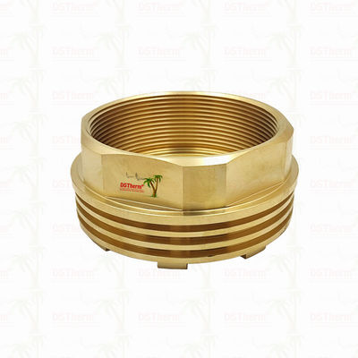 Messing Gewindehülsen mit Innen- und Außengewinde CW617N für Ventile, höhere Wärmeleitfähigkeit, Korrosionsbeständigkeit