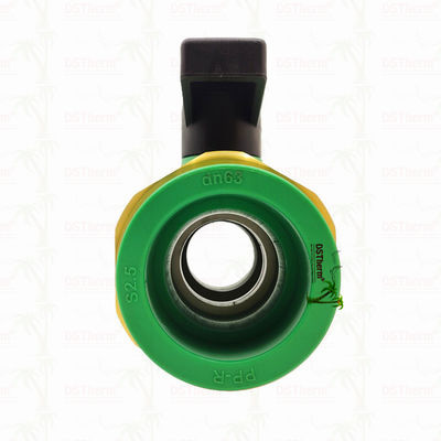 PPR-Kugelventil mit Vollbohrung Ppr-Doppelkugelventil 20-63MM