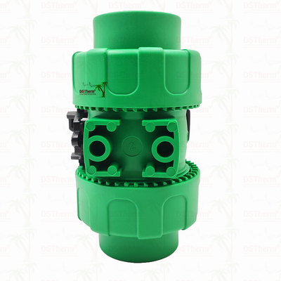 Sperrkugel PPR Doppelverbindungskugelventil mit Plastikkugel S2.5 20-63MM