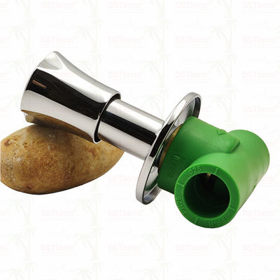 PN25 PPR Absperrventil 20-40mm verchromt mit Anti-Rutsch-Griff