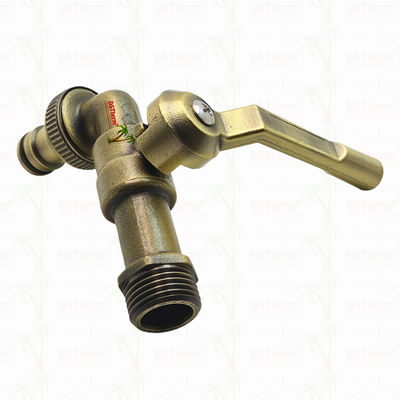 Bronze Heavy Duty Classic Aluminum Handle Bibcocks Spigot Valve Water Tap Water Spout Faucet