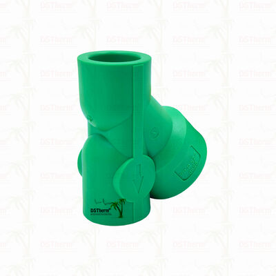 PPR-Strainerventil PN25 Kompaktfilterventil in Y-Form 20 ∼32 mm für Wassersysteme