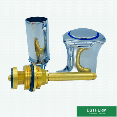 Patronen-schwererer Gewicht Ppr-Absperrventil-runder Zink-Legierungs-Messinggriff 1/2“ - 1
